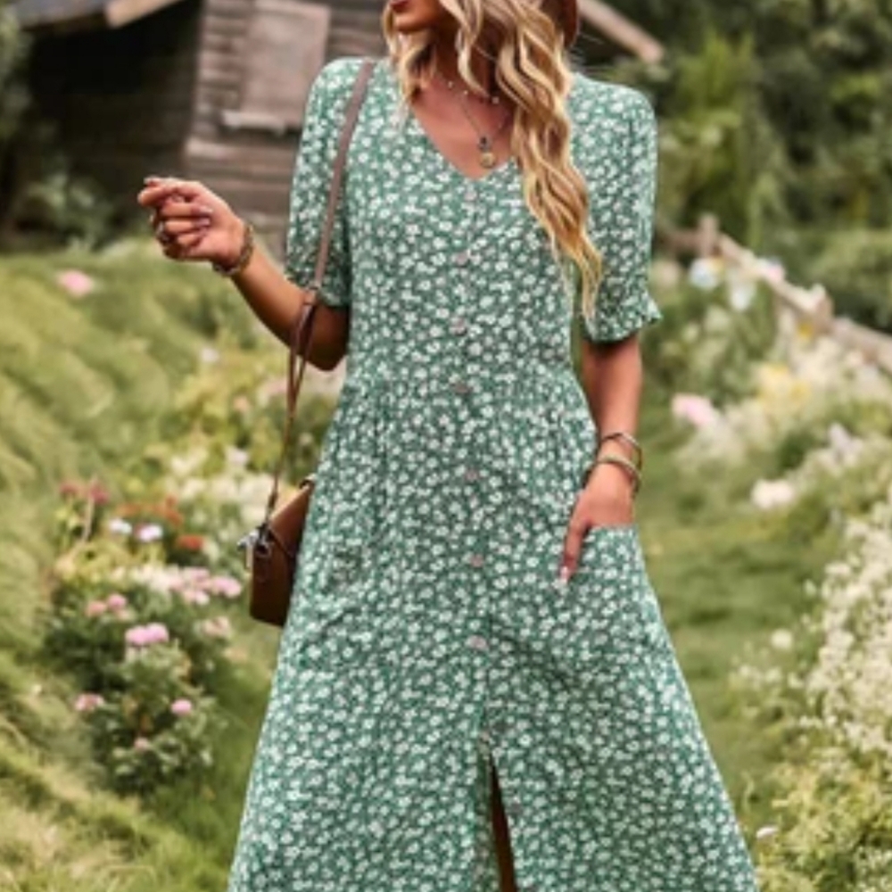 NWOT! Floral Midi Dress